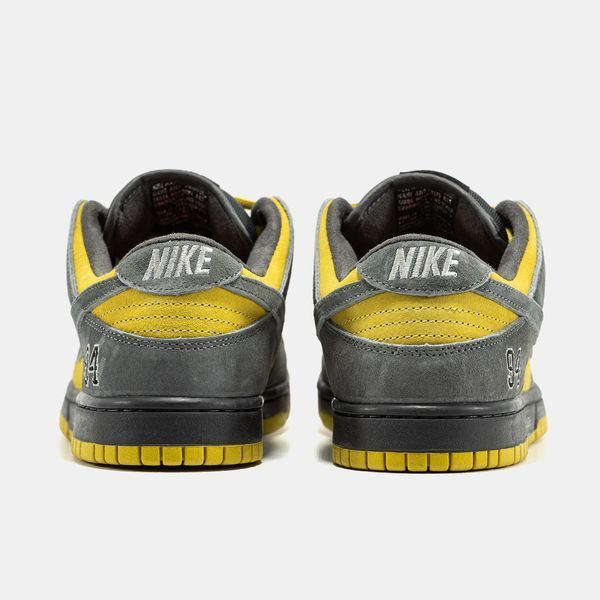 Кросівки Nike SB Dunk Low x Supreme Grey Yellow 23768 фото