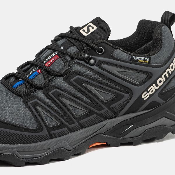 Кросівки Salomon Speed Cross Pro Gore-Tex Thinsulate Grey Black 22039-41 фото