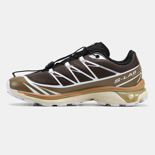 Кросівки Salomon XT-6 Kangaroo Brown Beige 11969 фото