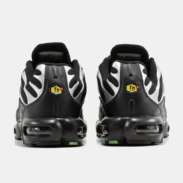 Кросівки Nike Air Max TN Plus Black Silver Green 09118 фото