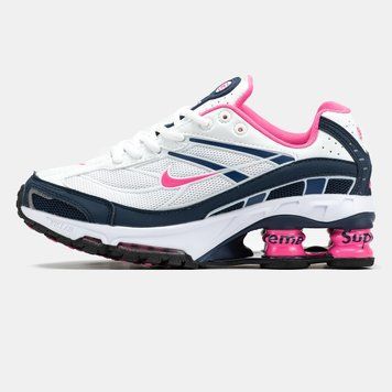 Кросівки Nike Shox Ride 2 SP x Supreme White Blue Pink 20047 фото