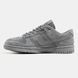 Кросівки NIke SB Dunk Low x Supreme Grey 22869 фото 3