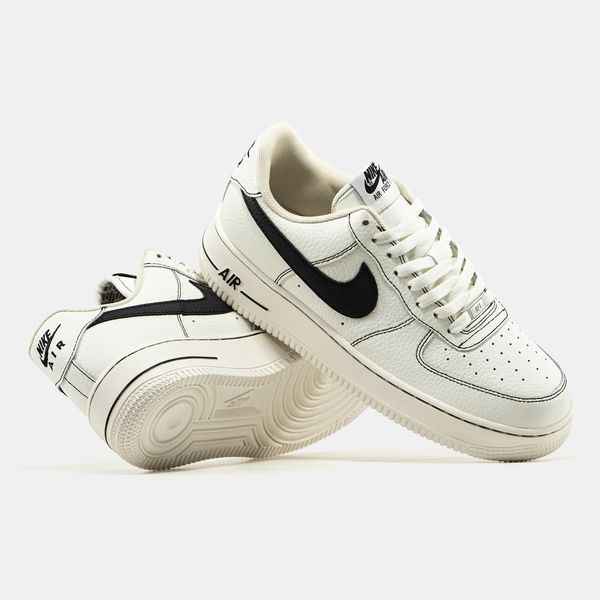 Кросівки Nike Air Force 1 Cream Black 22242-41 фото