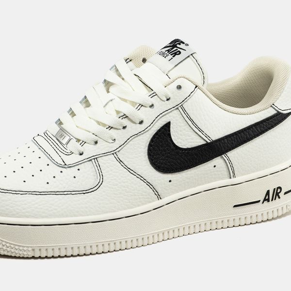 Кросівки Nike Air Force 1 Cream Black 22242-41 фото