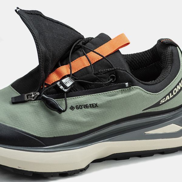 Кросівки Salomon Odyssey Gore-Tex Khaki Black 18106-41 фото