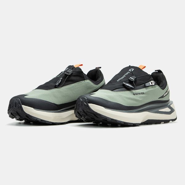 Кросівки Salomon Odyssey Gore-Tex Khaki Black 18106-41 фото