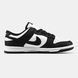 Кросівки Nike SB Dunk Low White Black 06183 фото 3