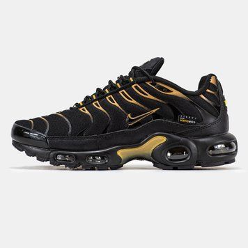 Кросівки Nike Air Max TN Plus Cordura Black Gold Yellow 14805 фото