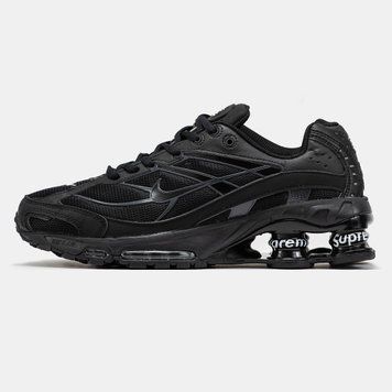 Кросівки Nike Shox Ride 2 Supreme Black White 15629 фото