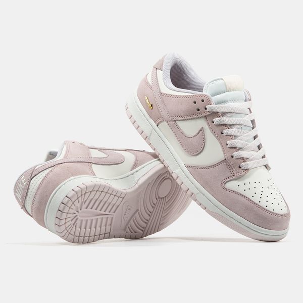 Кросівки Nike Dunk Low Pink Metallic Gold 24362 фото