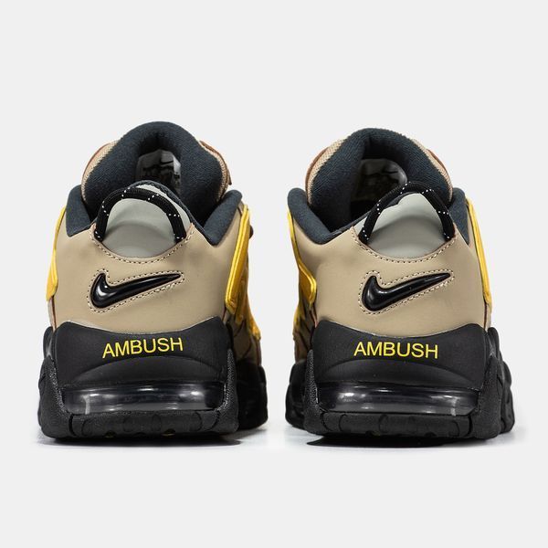 Кросівки Nike Air More Uptempo Low Ambush BeigeYellow Black 13762-40 фото