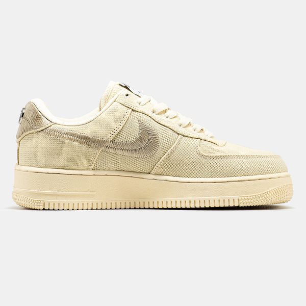 Кросівки Nike Air Force 1 Low Beige x Stussy 05613 фото